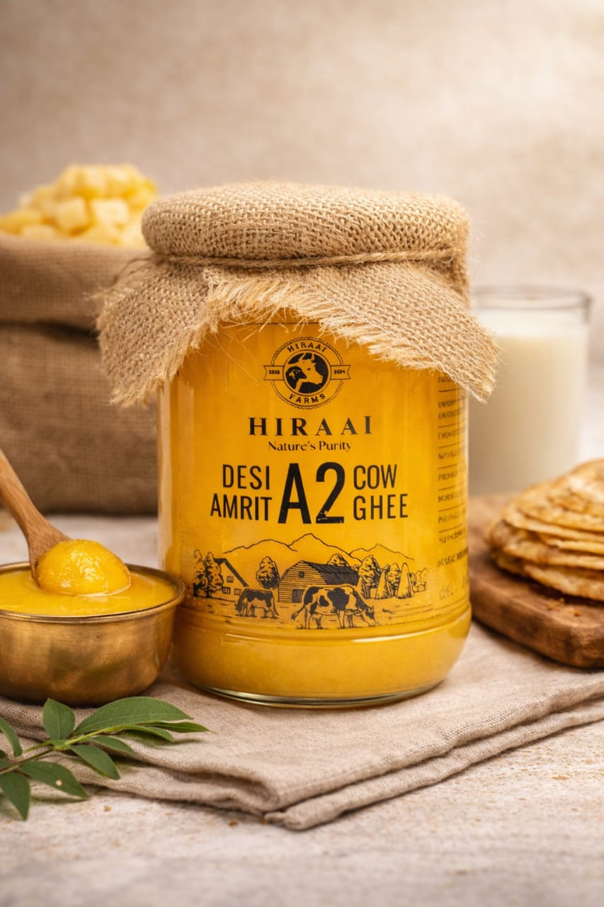Hiraai Desi A2 Cow Ghee 500g