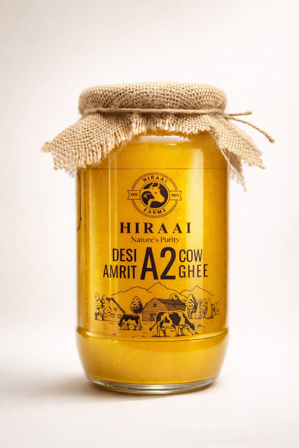 Hiraai Desi A2 Cow Ghee 1kg