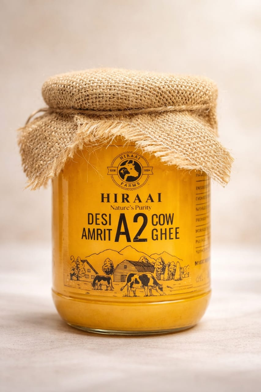 Hiraai Desi A2 Cow Ghee 500g